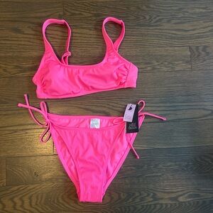 Target Pink Bikini Set